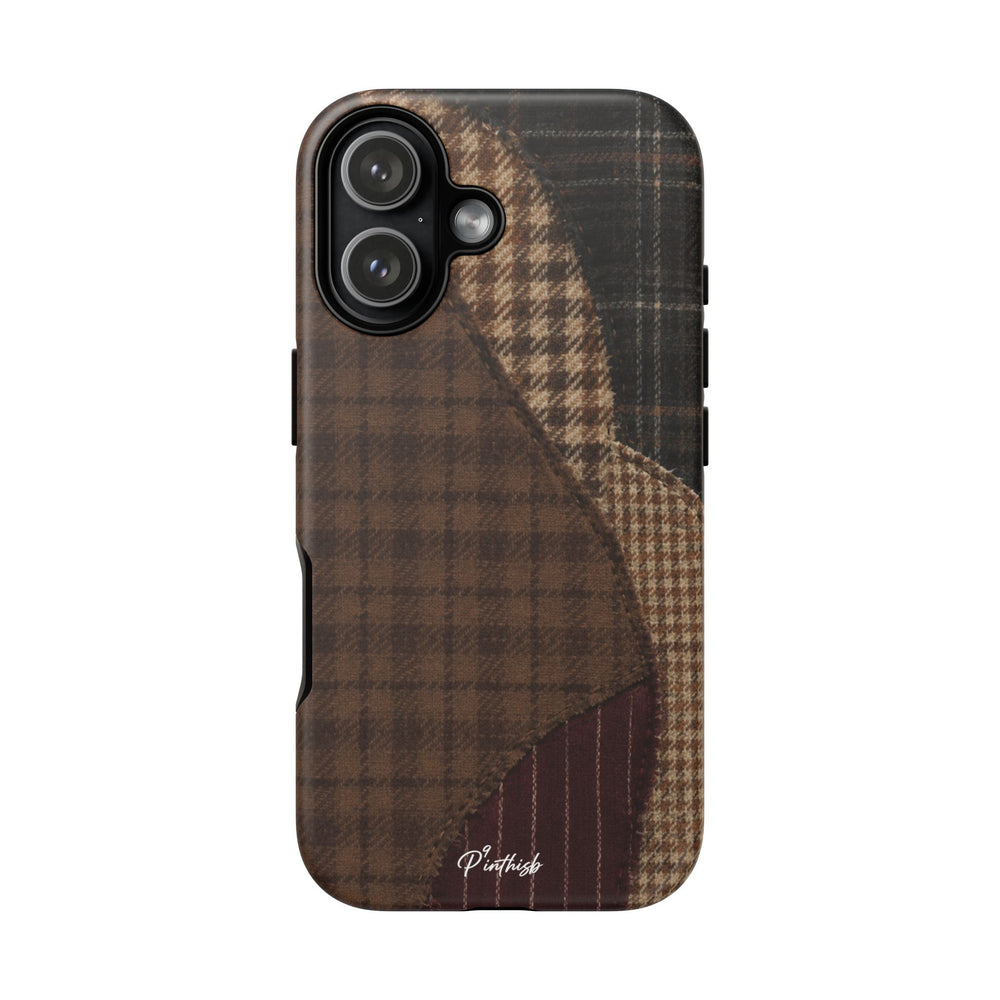 Rustic Brown Retro Tough Case