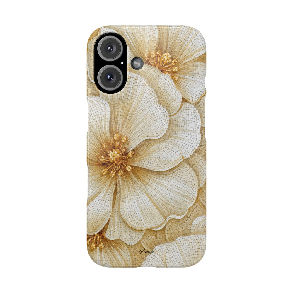 Floral Gold Bloom Snap Case