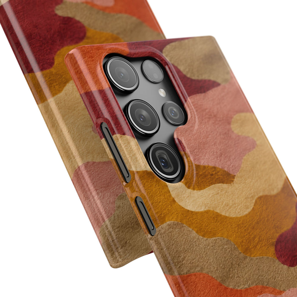 Watercolour Camo Snap Case