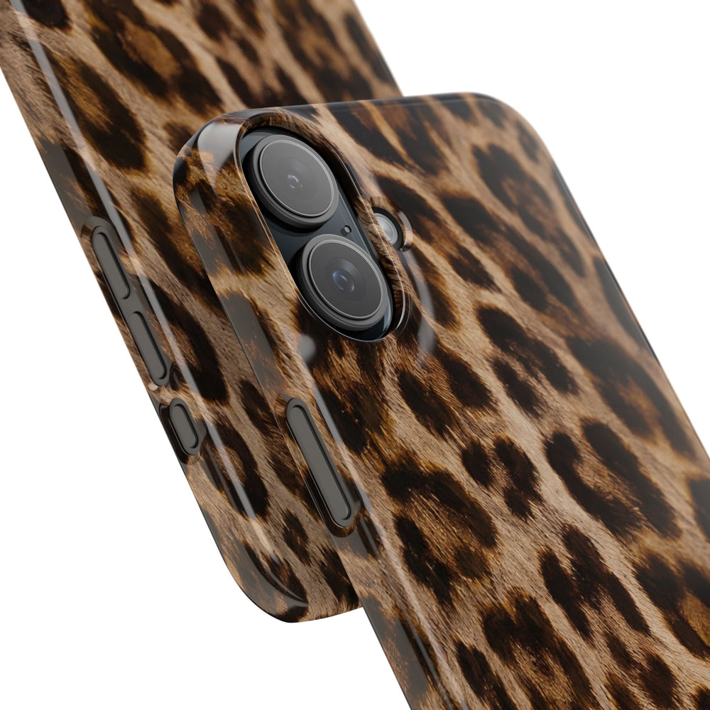 Leopard Print Snap Phone Case