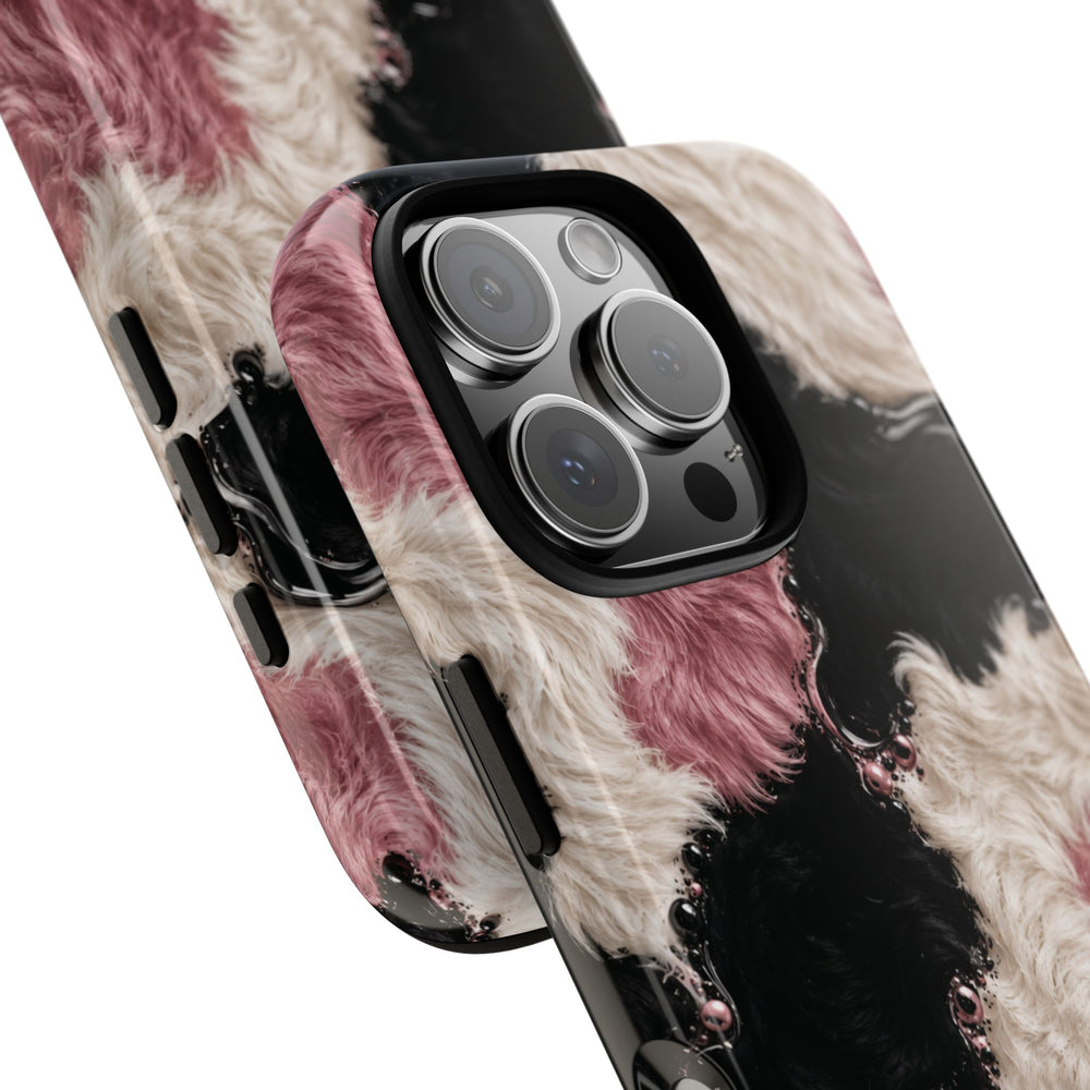 Cow Print Swirl Tough Case