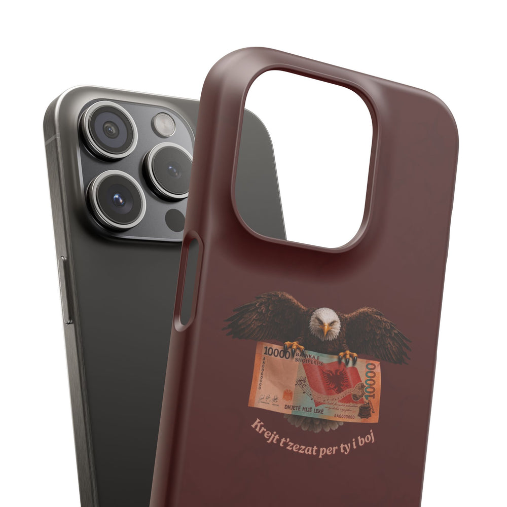 "Krejt t'zezat per ty i boj" Snap Case