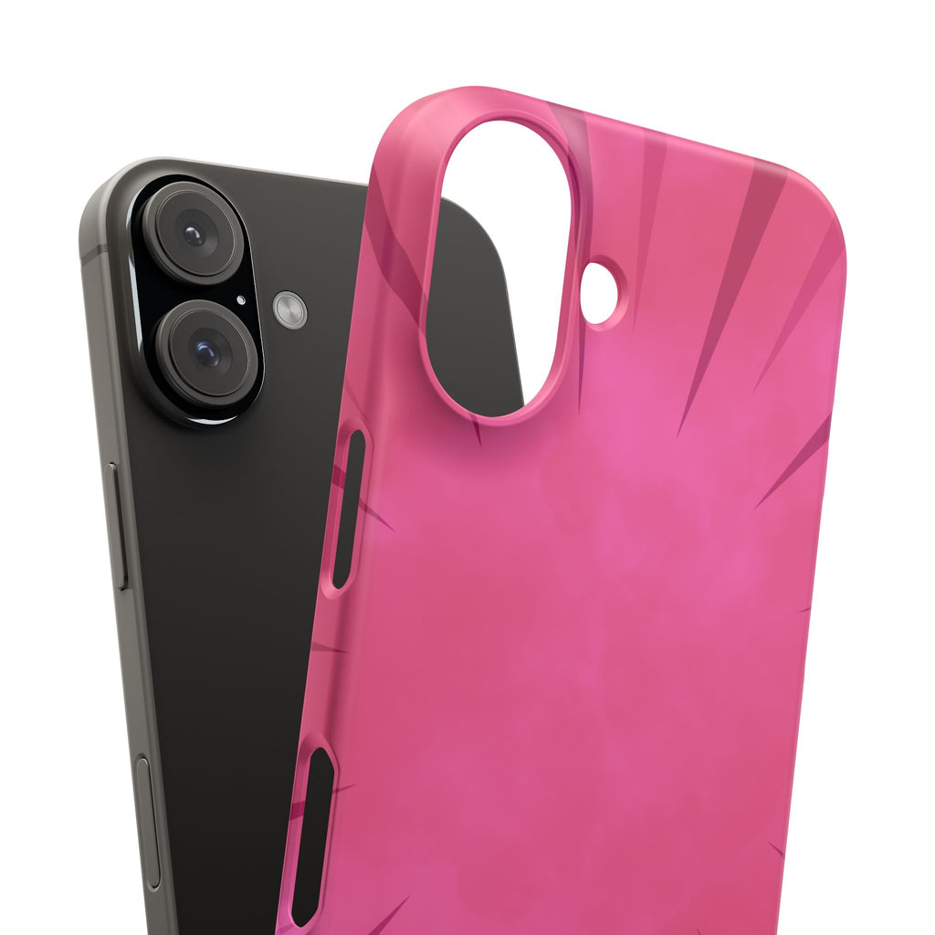 Pink Burst Snap Phone Case