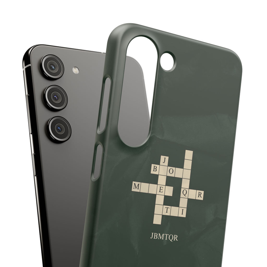 "JBMTQR crossword" Snap Phone Case
