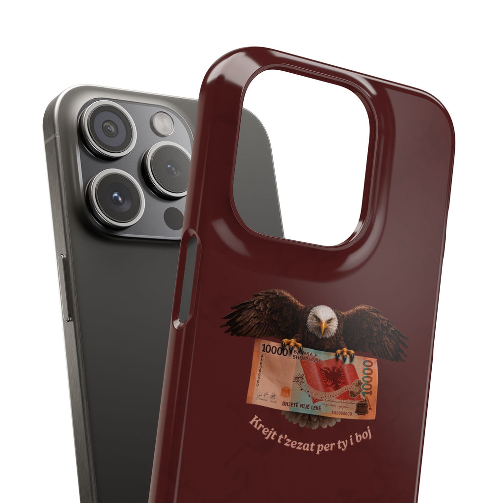 "Krejt t'zezat per ty i boj" Snap Case