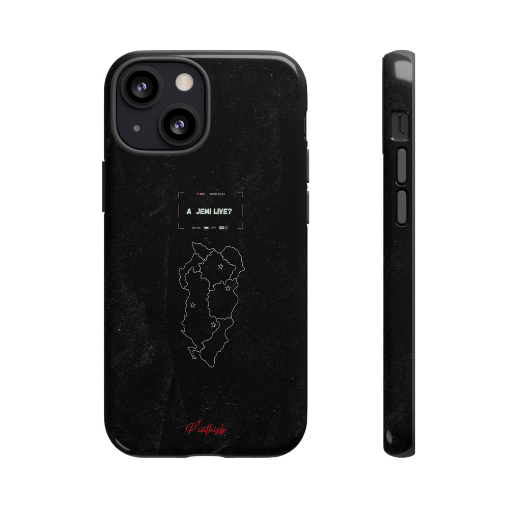 "A jemi live?" Tough Phone Case