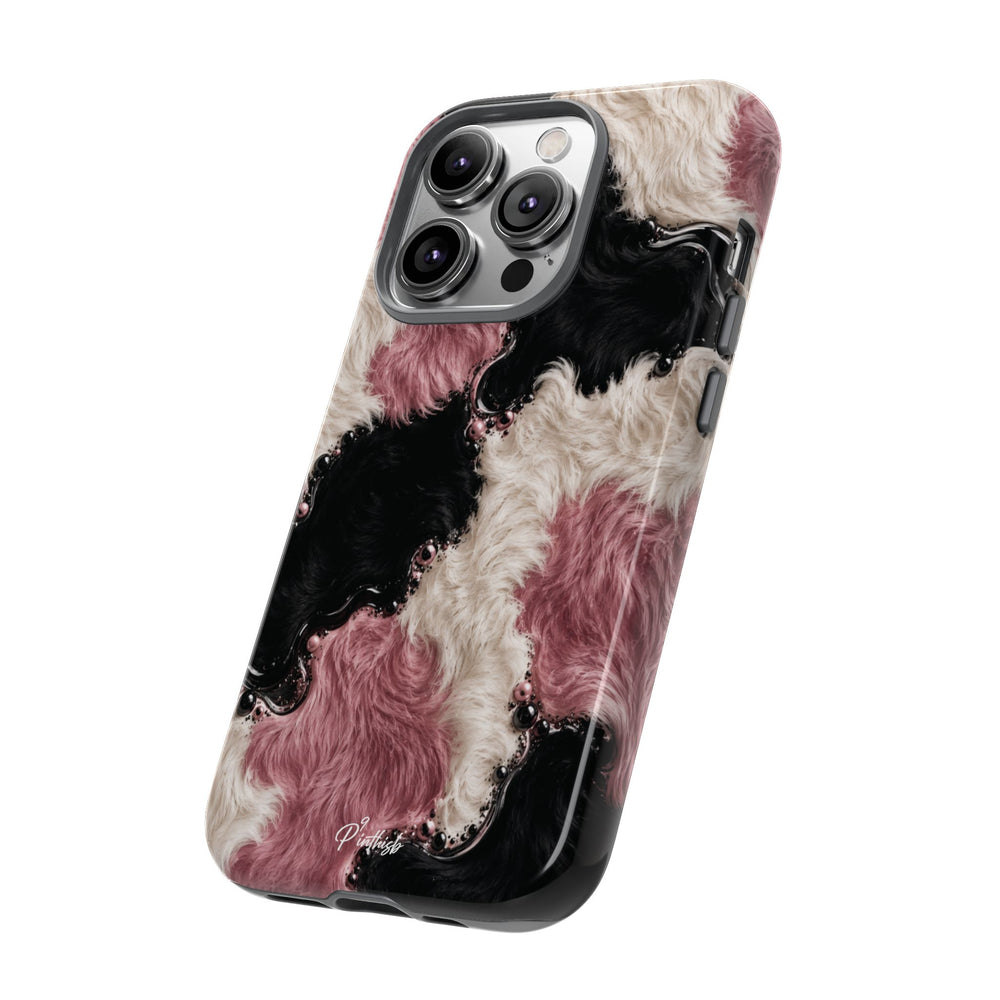 Cow Print Swirl Tough Case