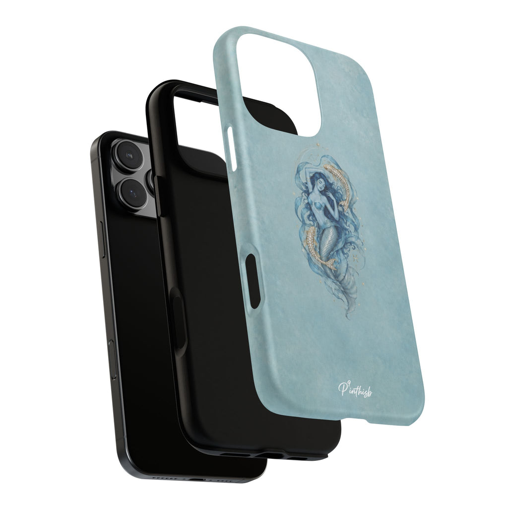 Pisces Zodiac Glitter Phone Case