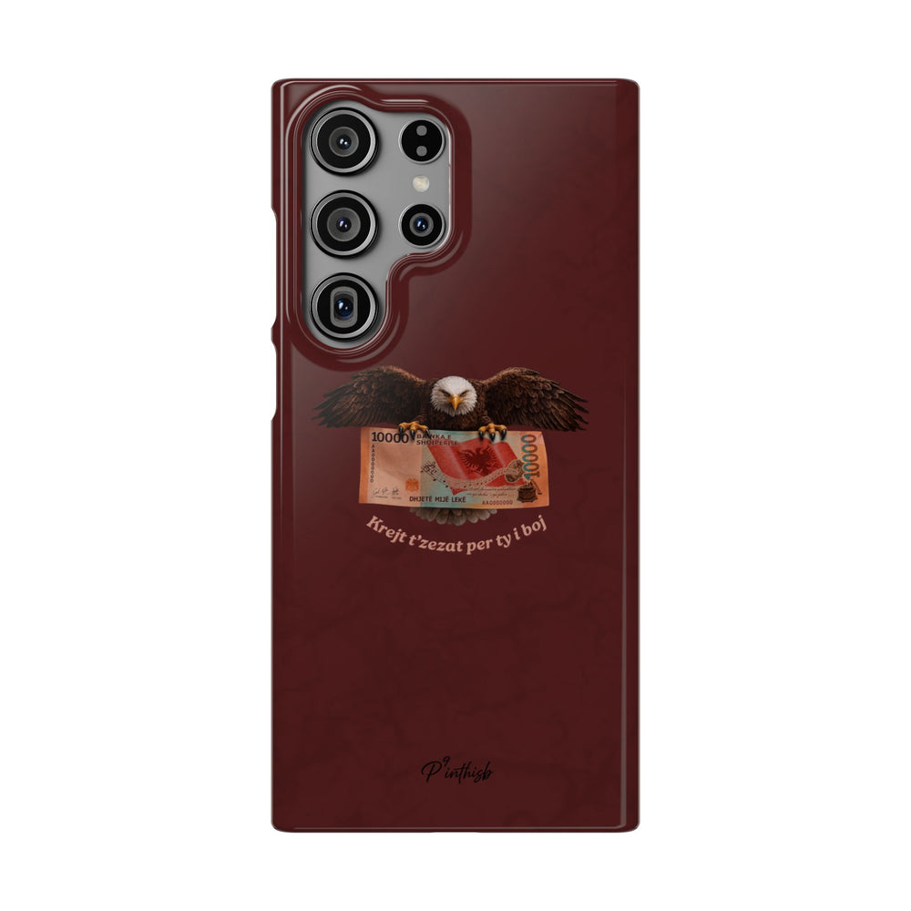 "Krejt t'zezat per ty i boj" Snap Case