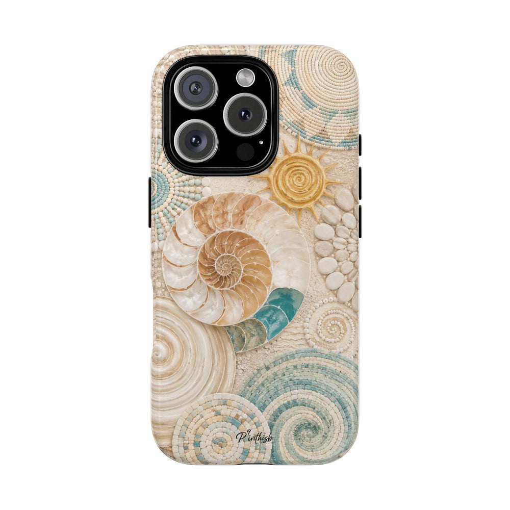 Coastal Seashell Tough Case