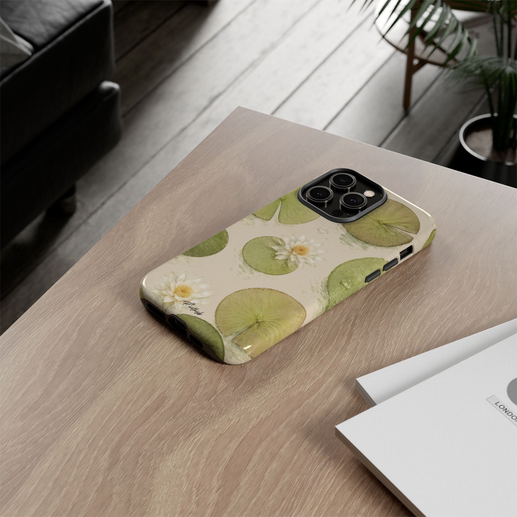 Water Lily Tough Phone Case