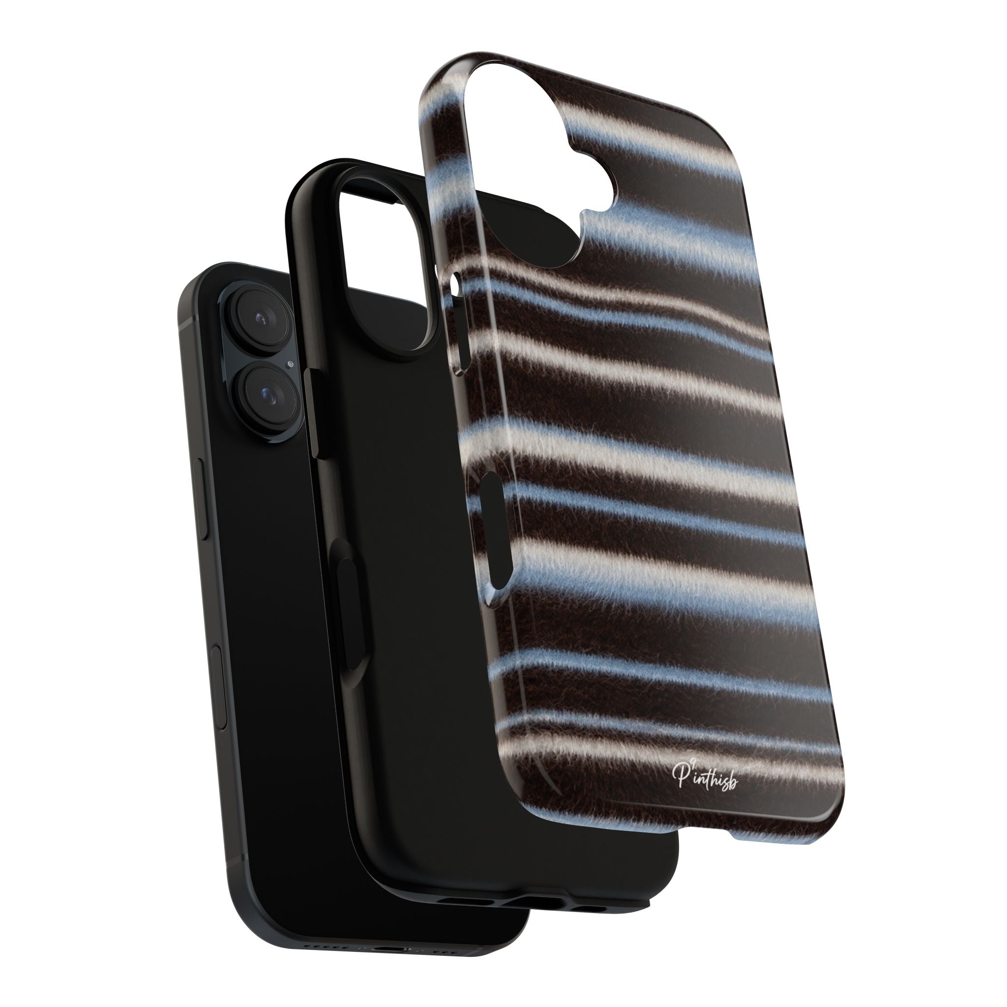 Striped Wave Tough Case