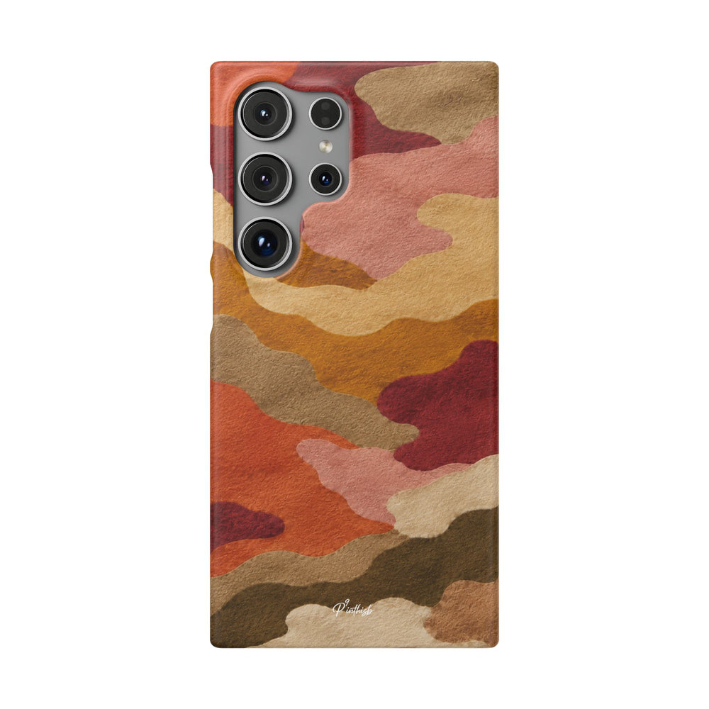 Watercolour Camo Snap Case