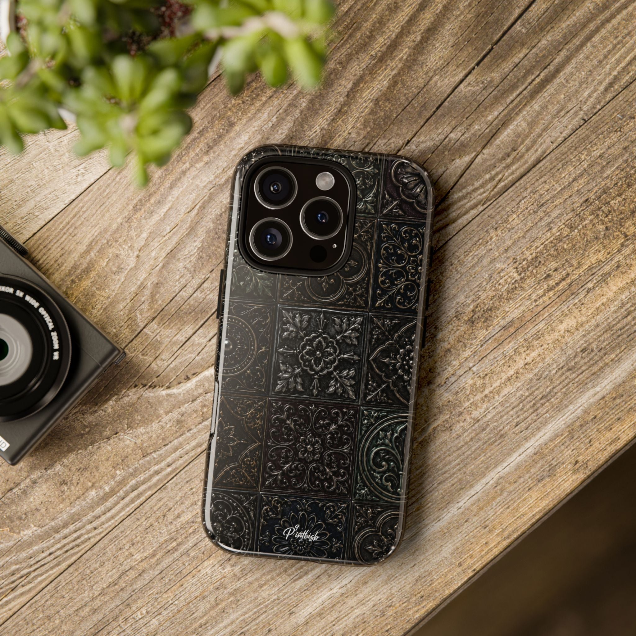 Mosaic Pattern Tough Phone Case