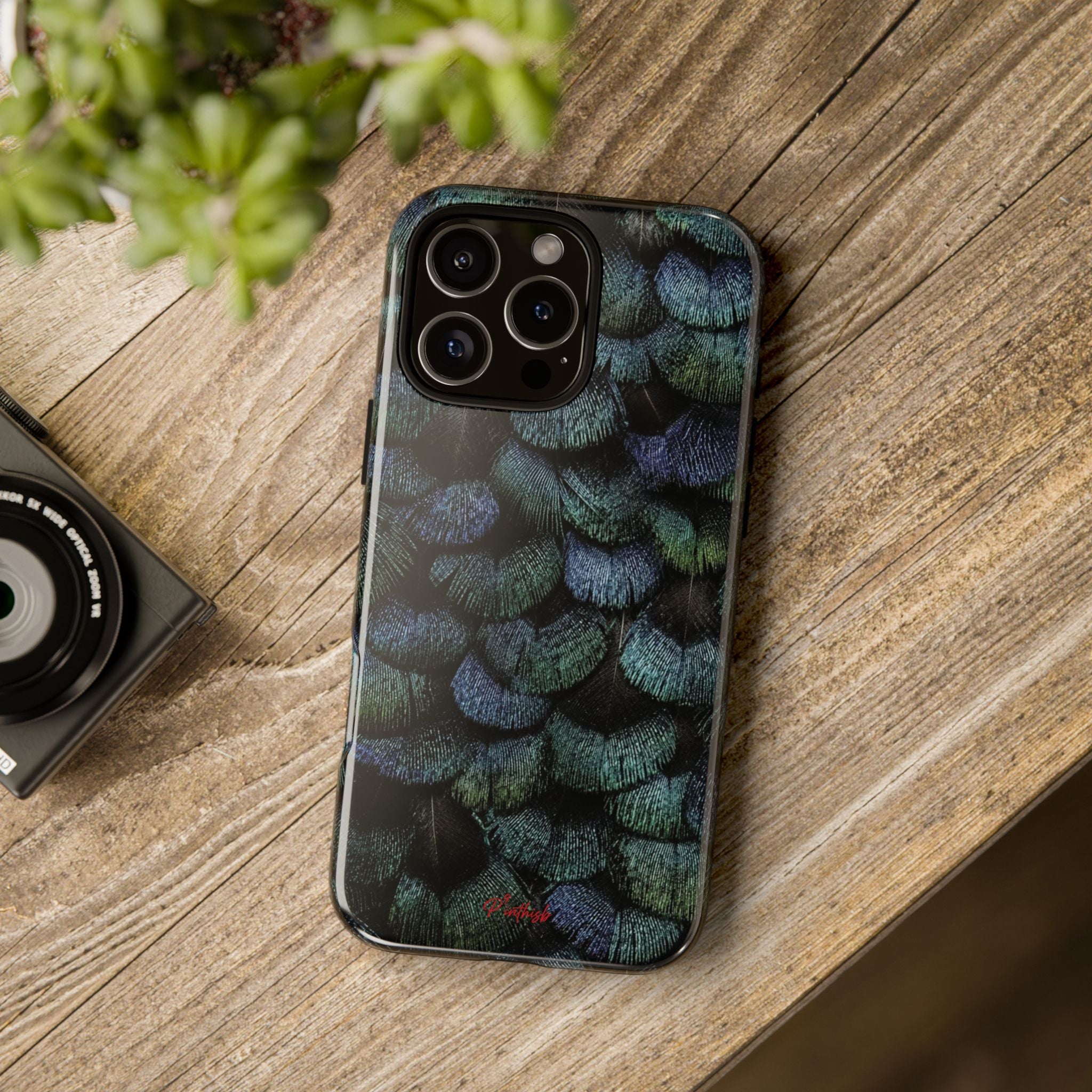Iridescent Feather Tough Case