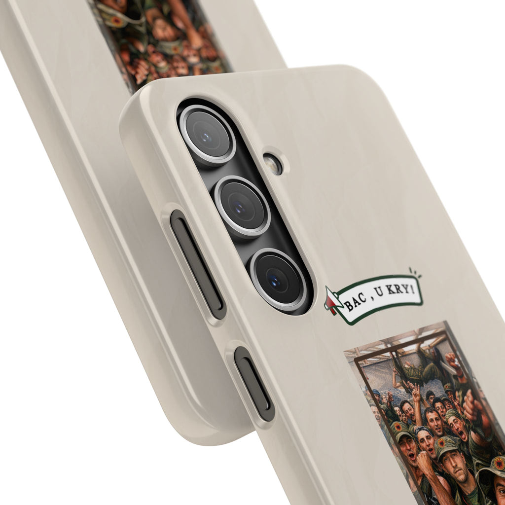 "BAC, U KRY!" Snap Case