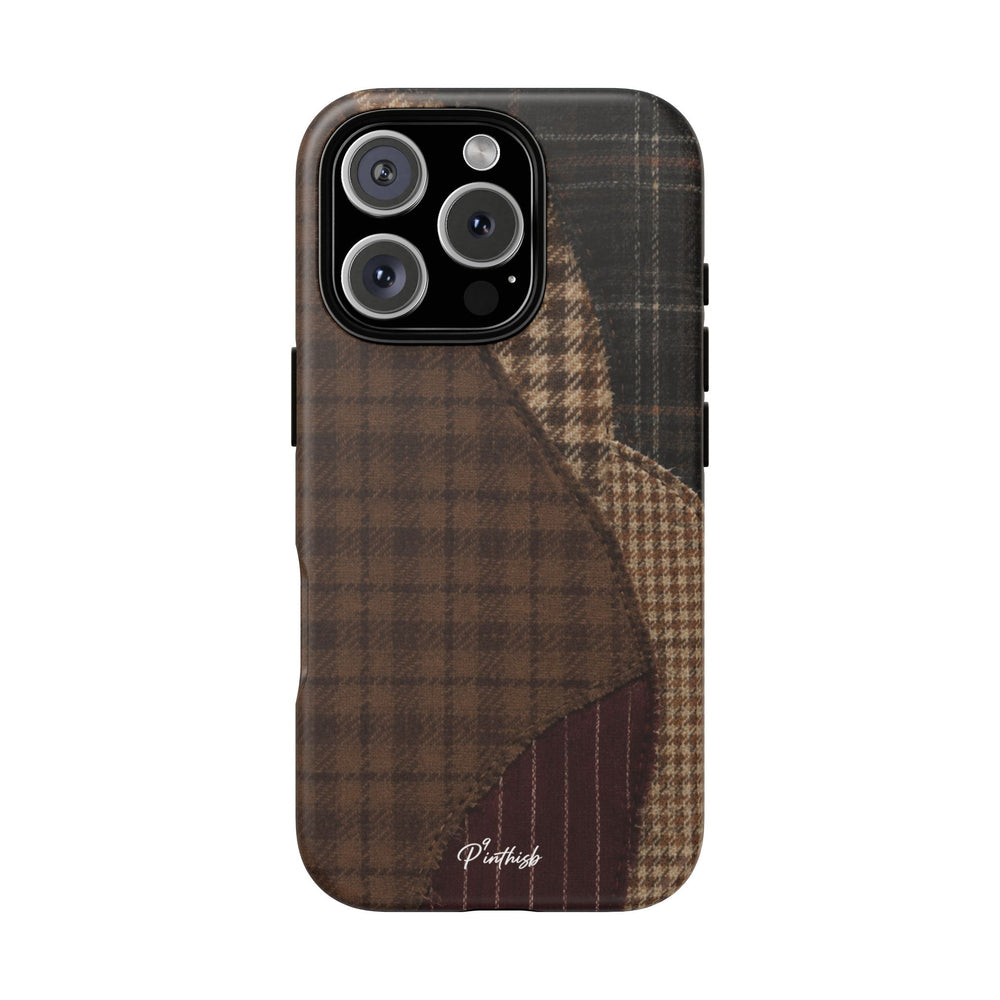 Rustic Brown Retro Tough Case