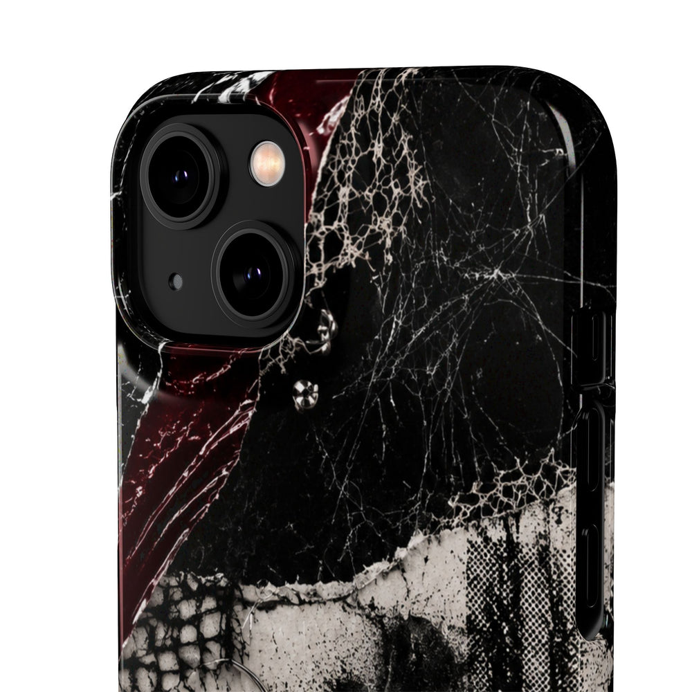 Midnight Static Snap Phone Case