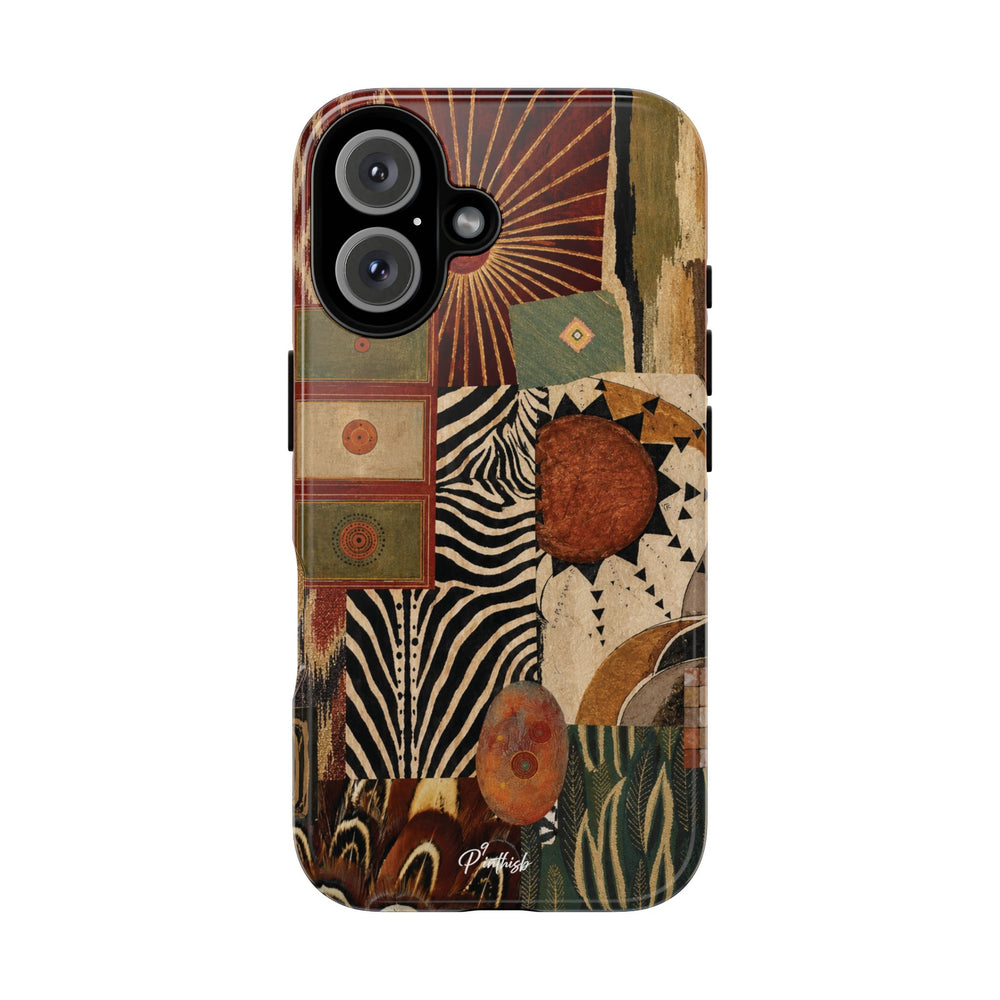 Abstract Boho Collage Tough Case