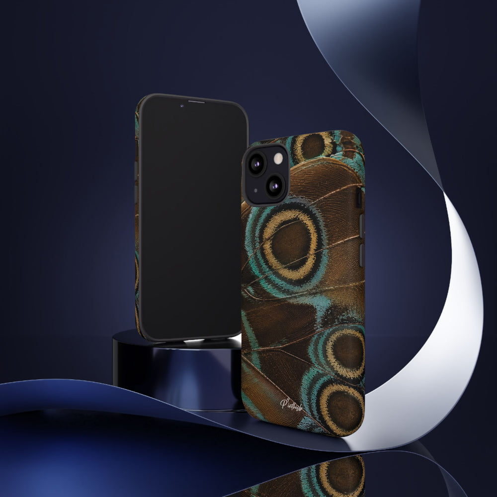 Peacock Feather Pattern Tough Case