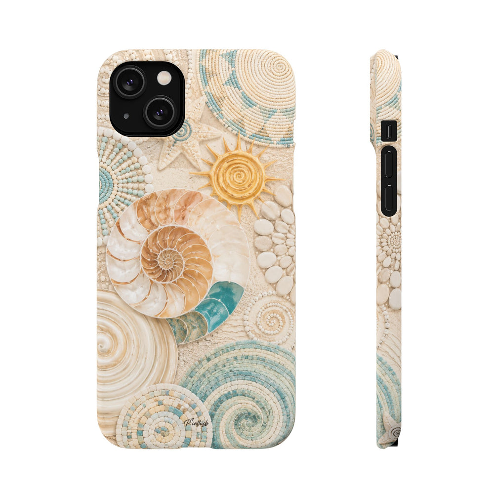 Coastal Seashell Snap Case