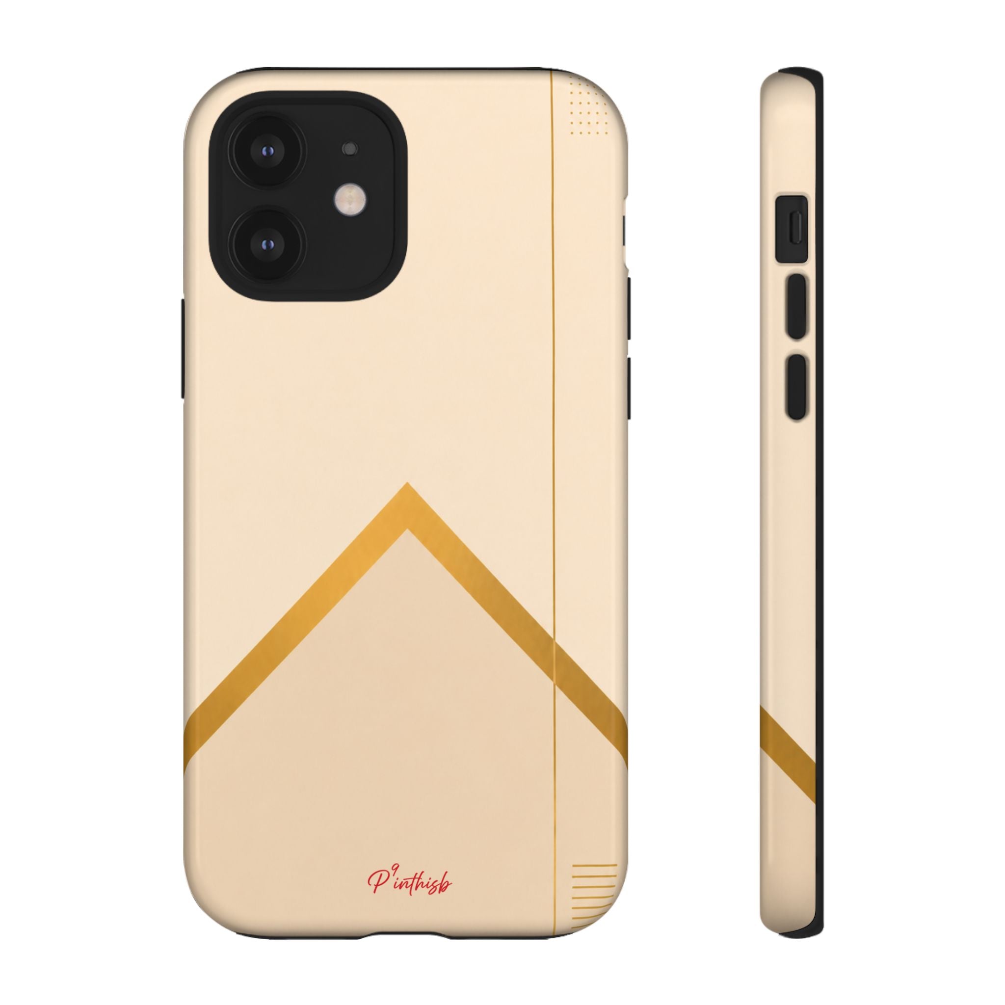 Gold Malboro Inspired Tough Phone Case