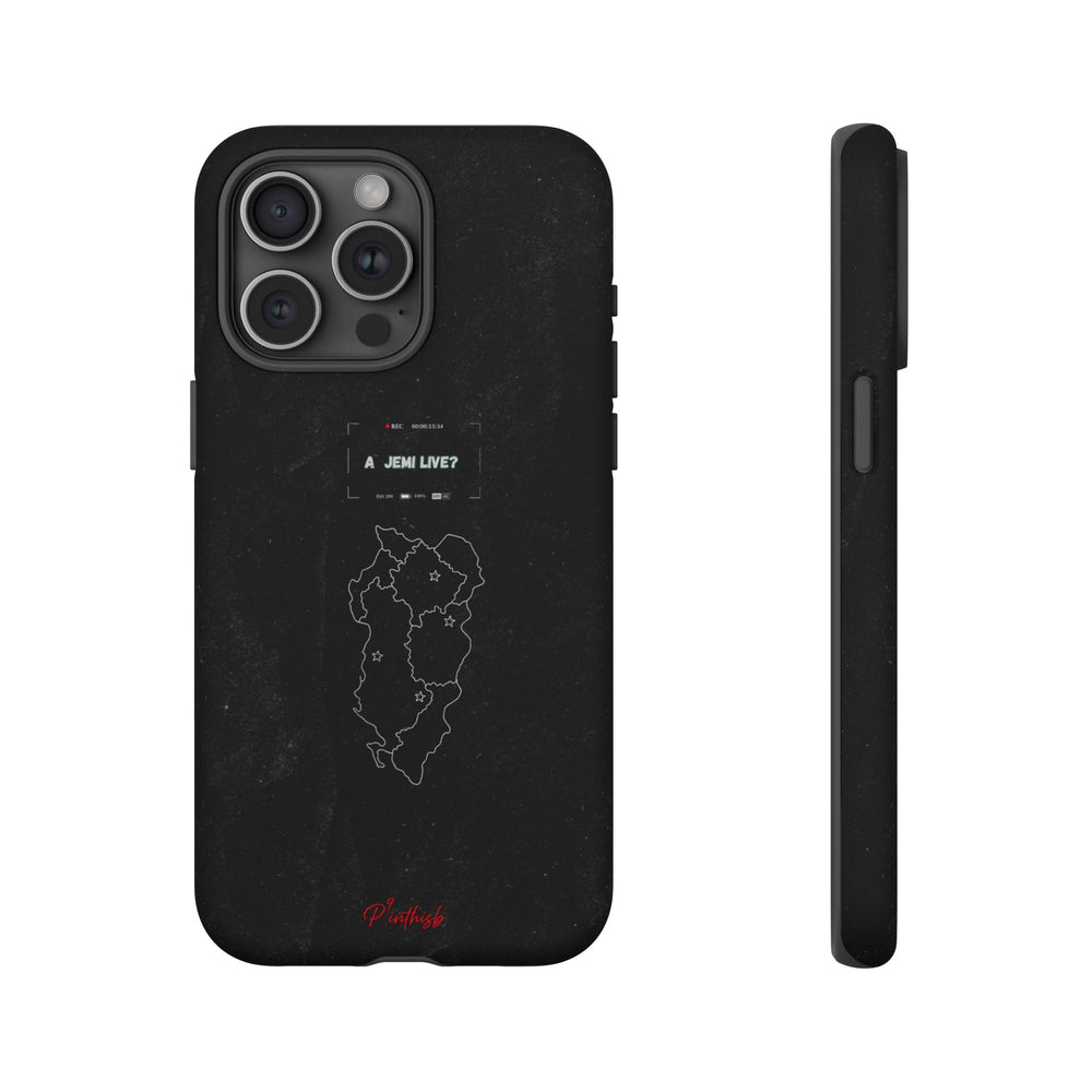 "A jemi live?" Tough Phone Case