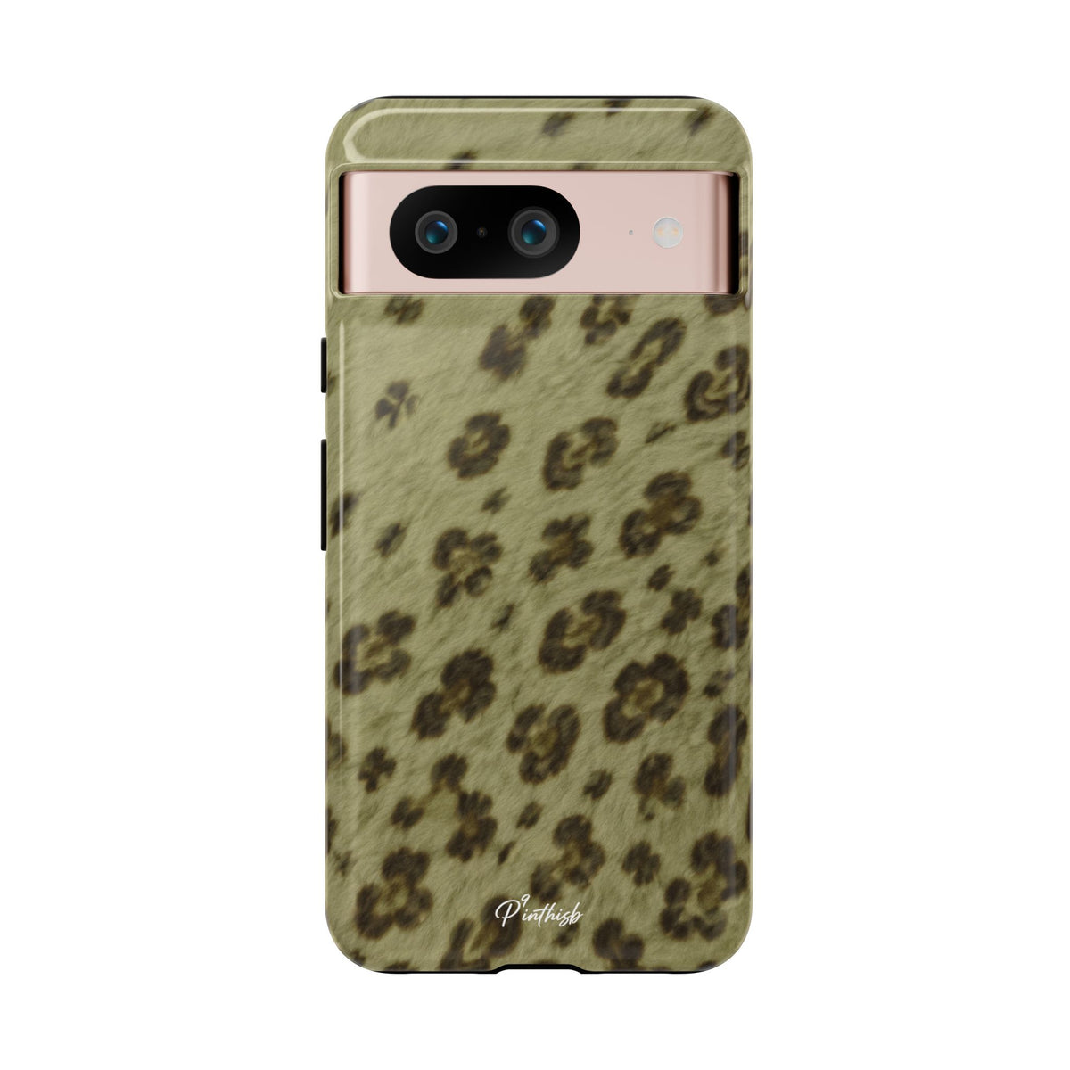 Olive Leopard Print Tough Case