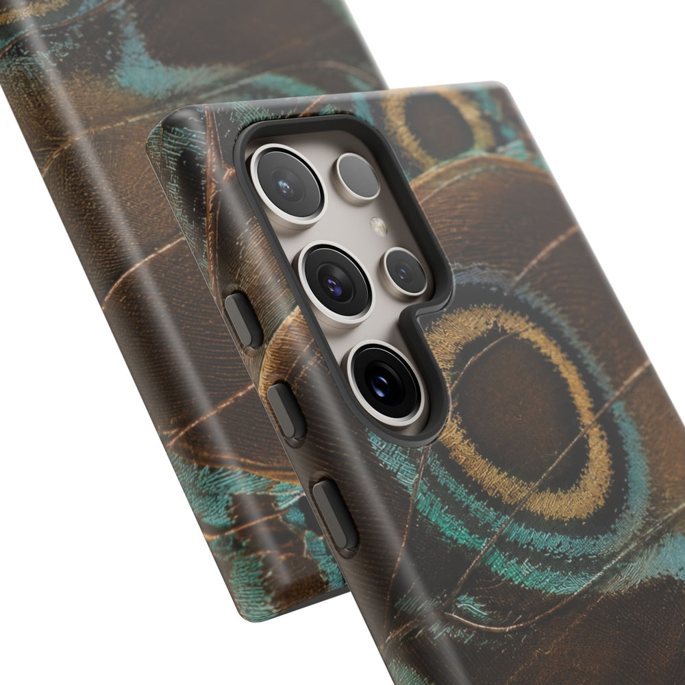 Peacock Feather Pattern Tough Case