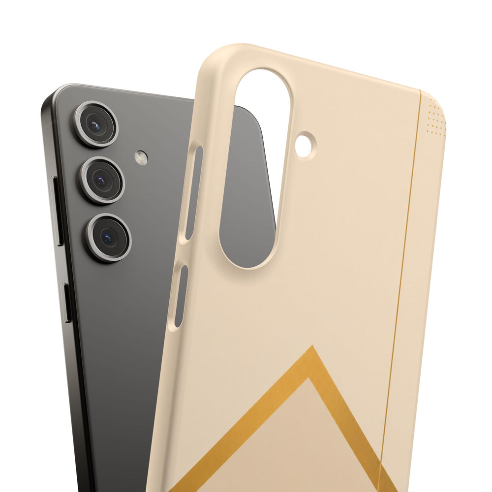 Gold Malboro Inspired Snap Phone Case