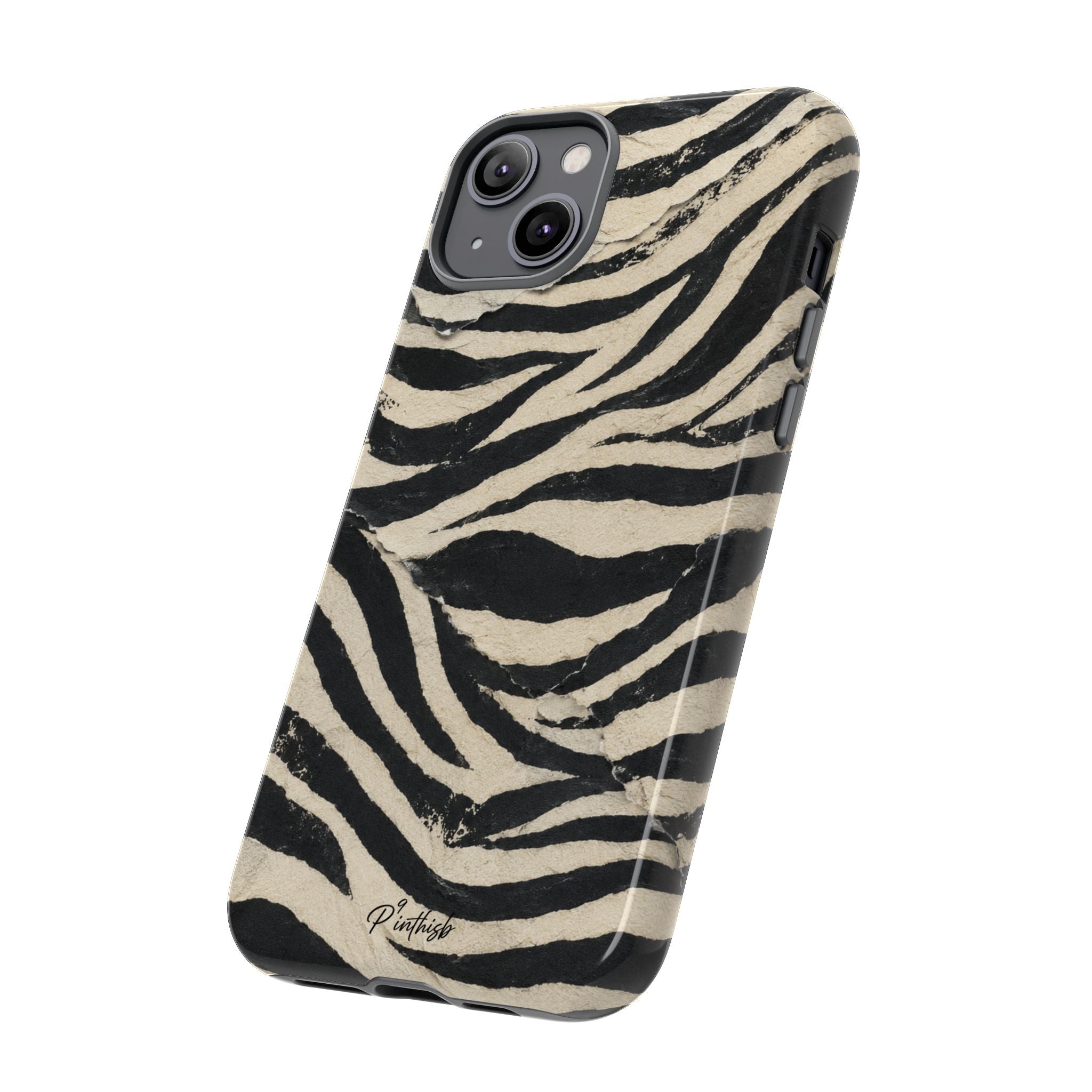 Zebra Stripe Tough Phone Case