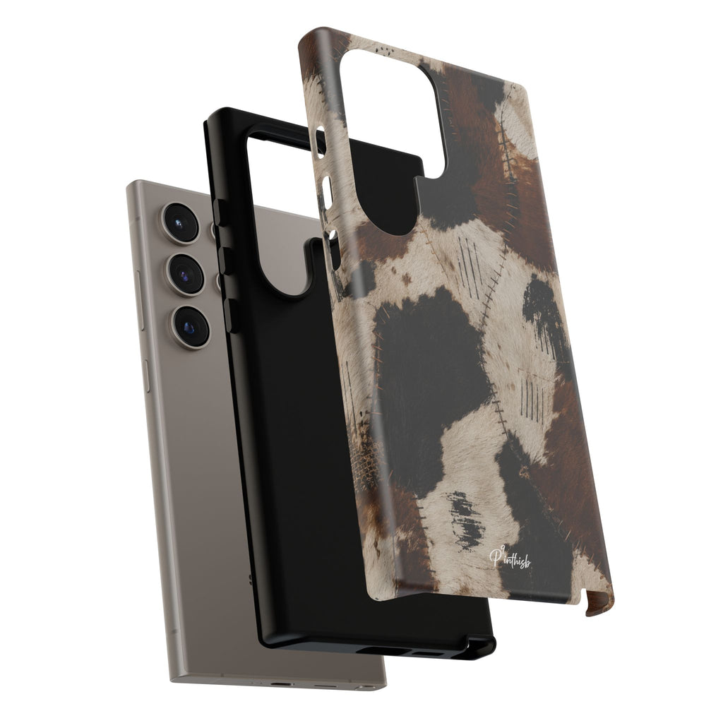 Brown & Black Animal Print Tough Case