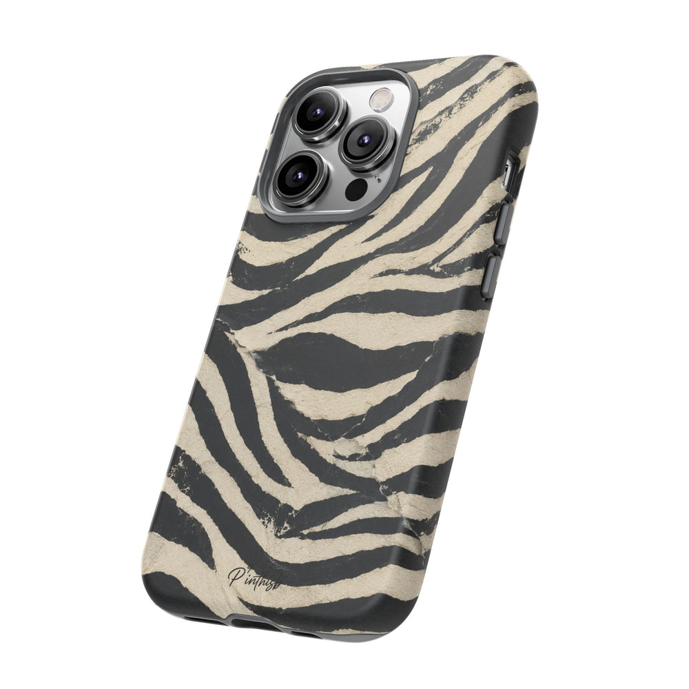 Zebra Stripe Tough Phone Case