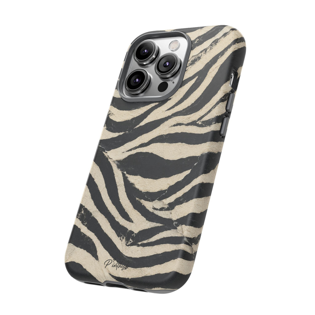 Zebra Stripe Tough Phone Case