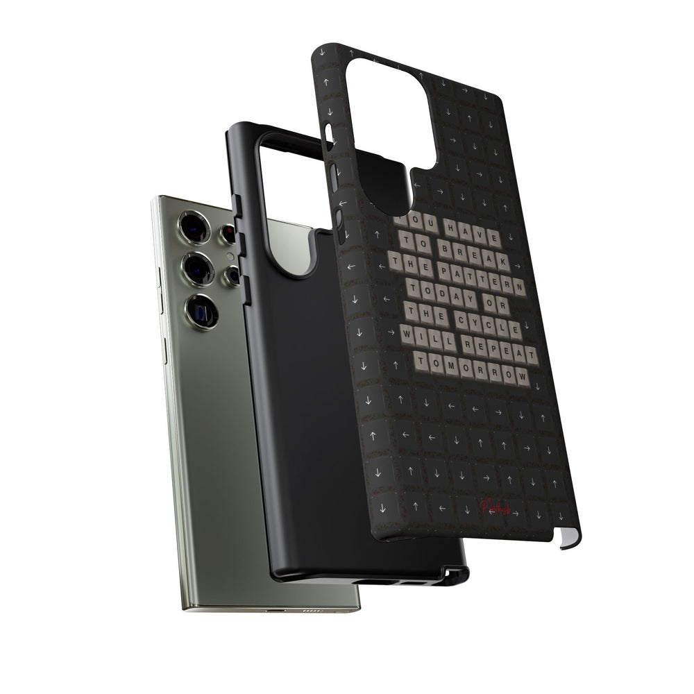 "Break the pattern" Keyboard Tough Case