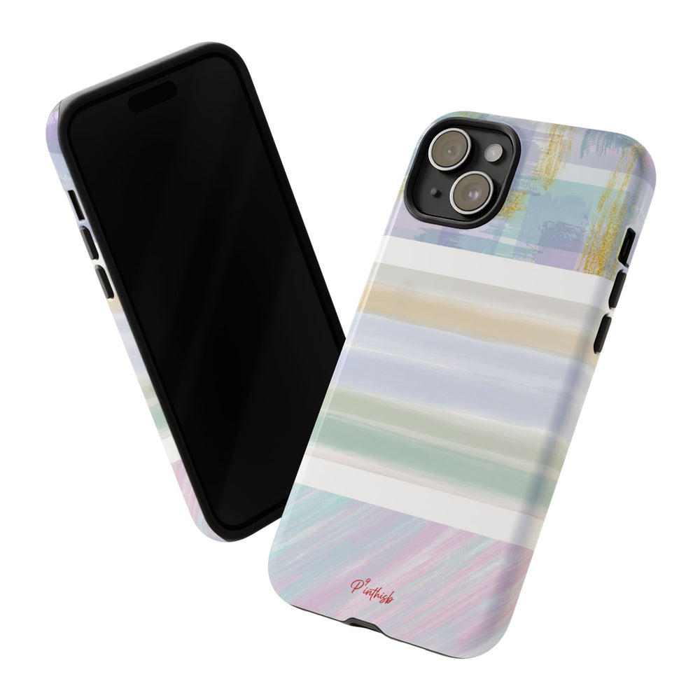 Pastel Stripe Tough Phone Case