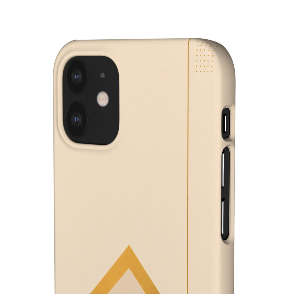 Gold Malboro Inspired Snap Phone Case