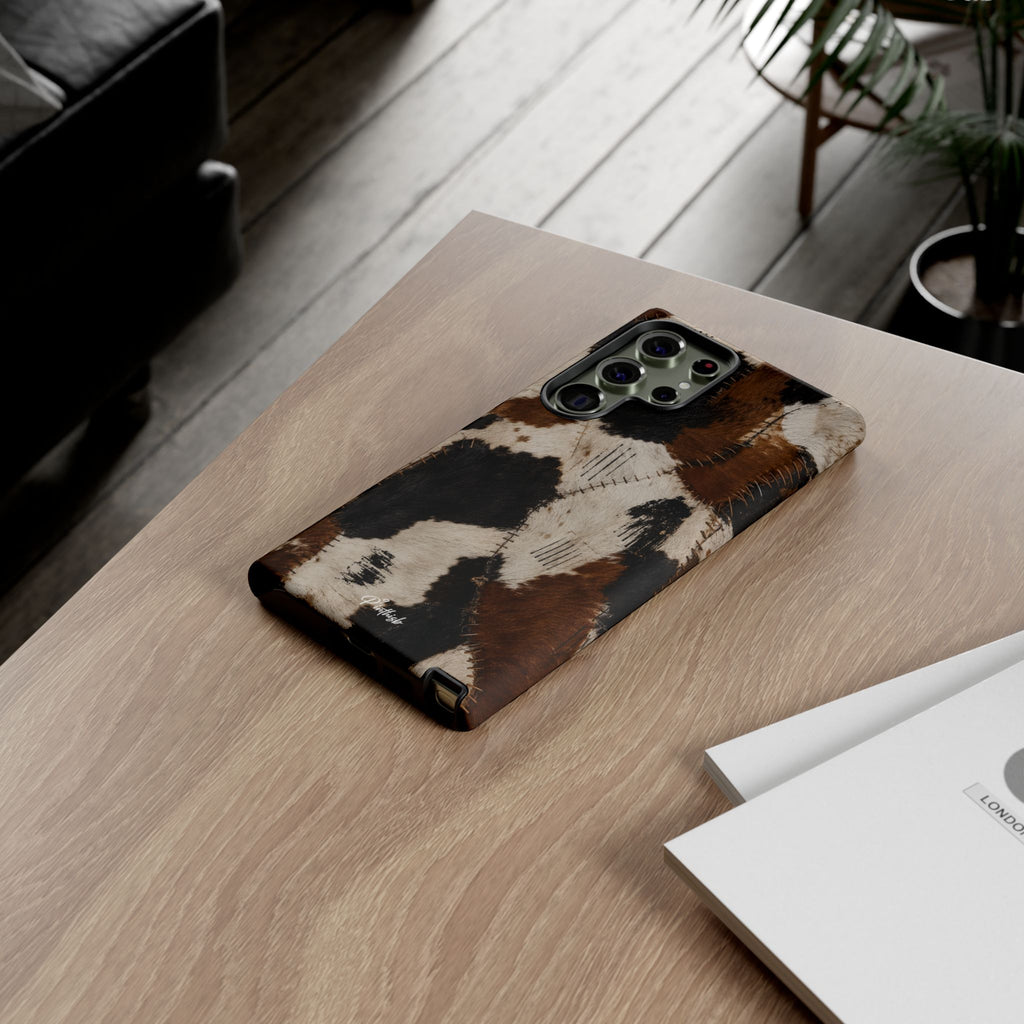 Brown & Black Animal Print Tough Case