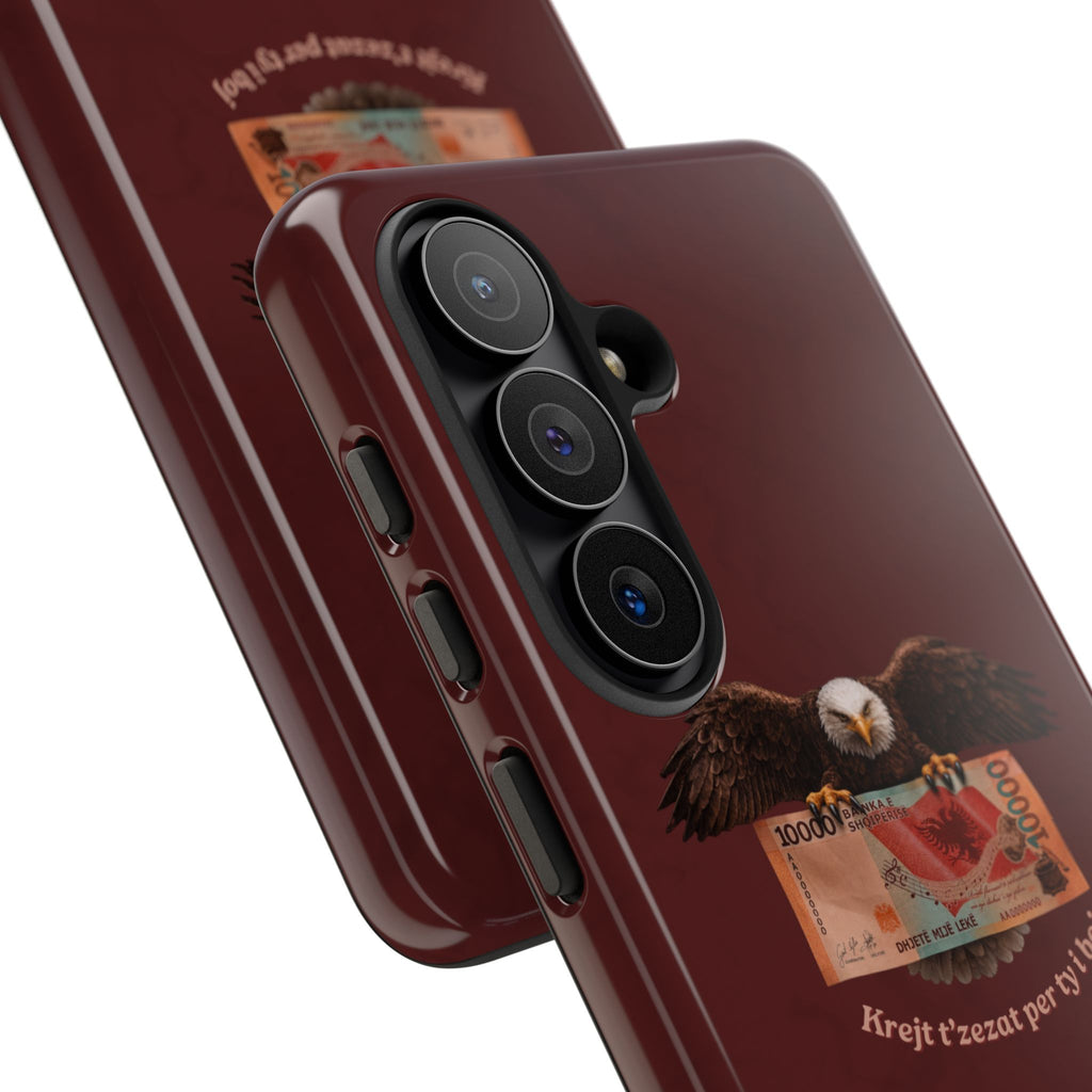 "Krejt t'zezat për ty i boj" Albanian Tough Phone Case