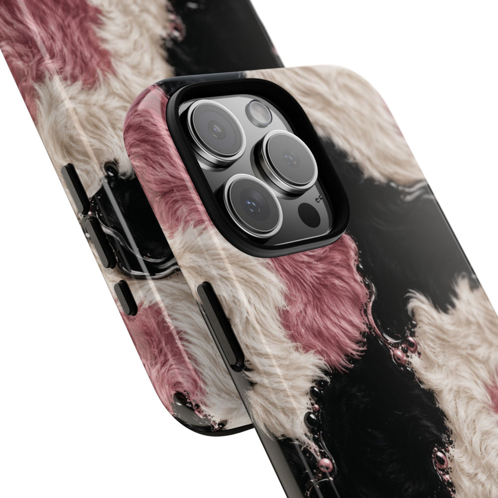 Cow Print Swirl Tough Case