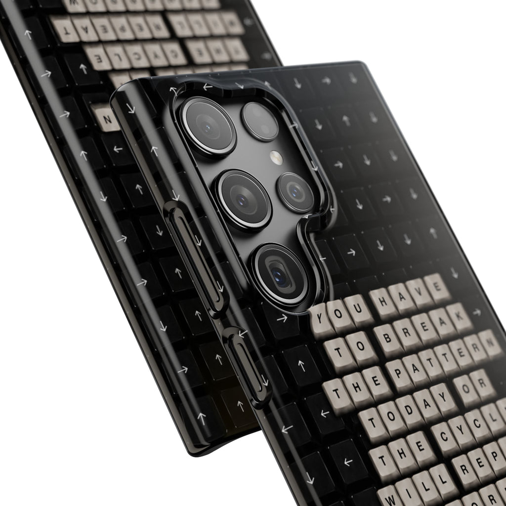 "Break the pattern" Keyboard Snap Case