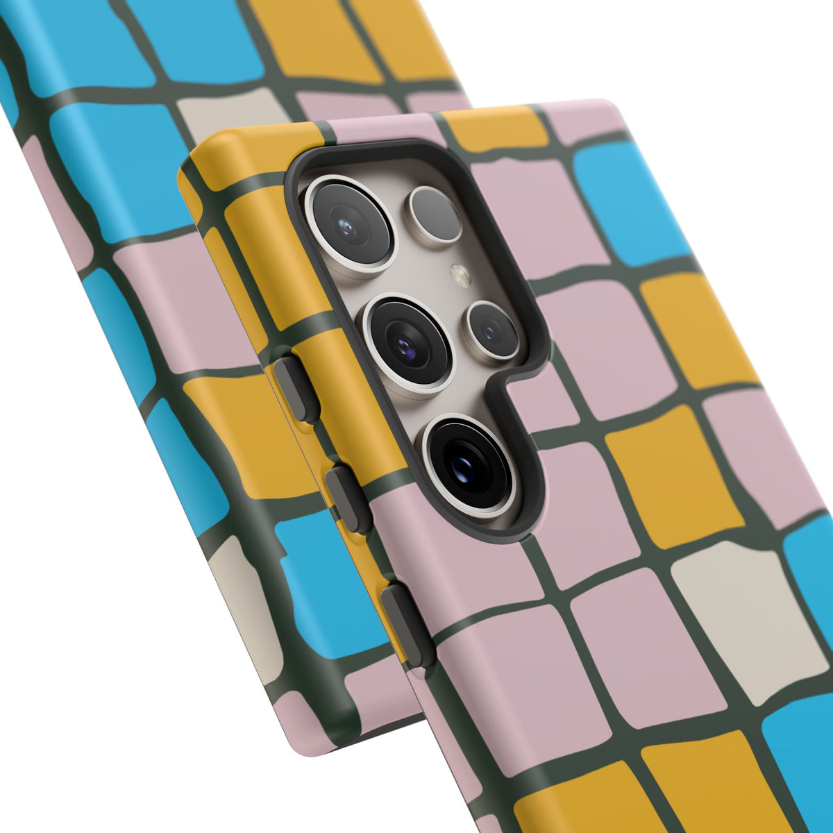 Color Grid Tough Phone Case