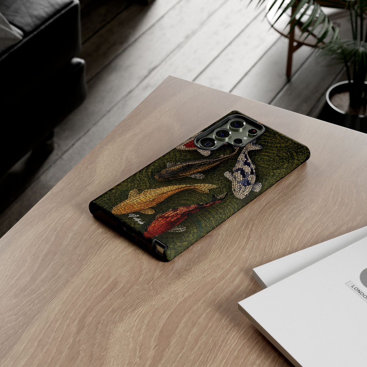 Fish Pond Tough Phone Case