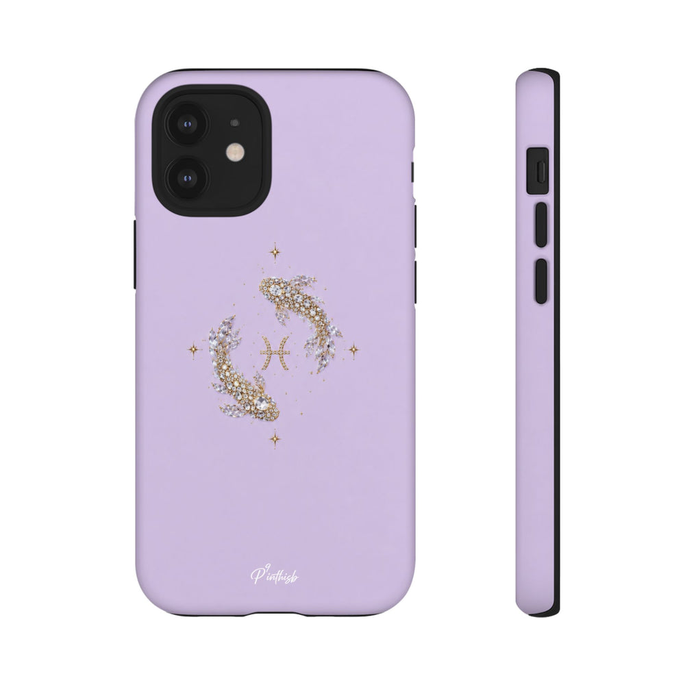 Pisces Glitter Phone Case