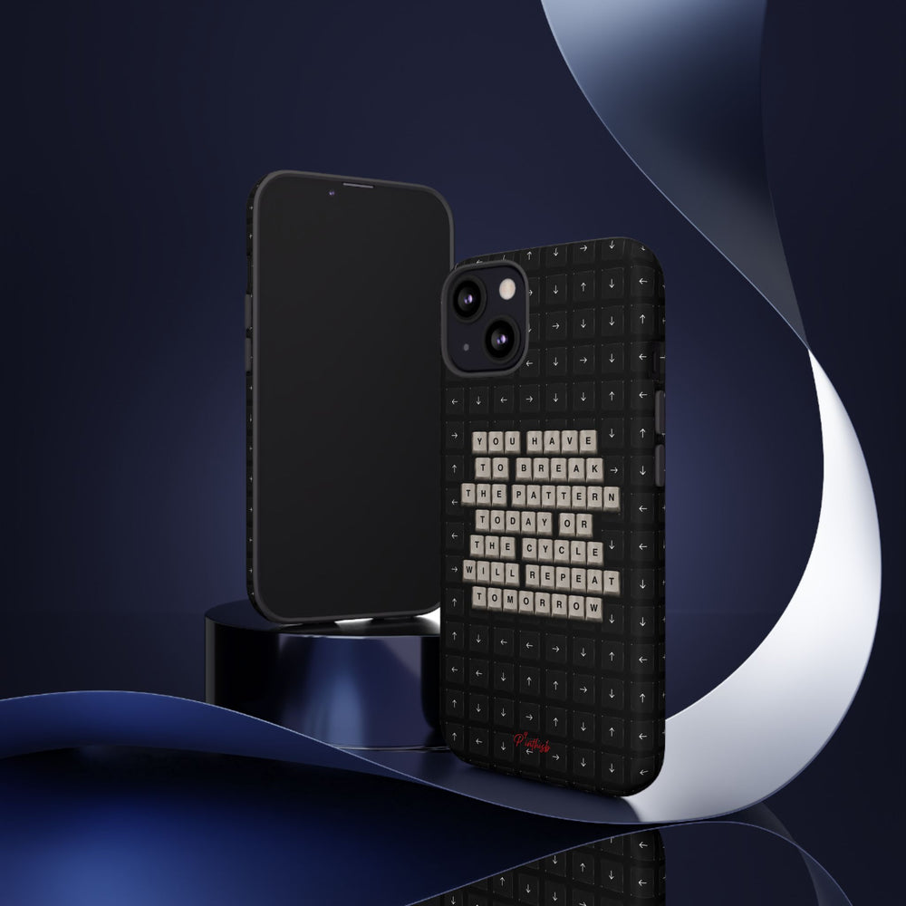 "Break the pattern" Keyboard Tough Case
