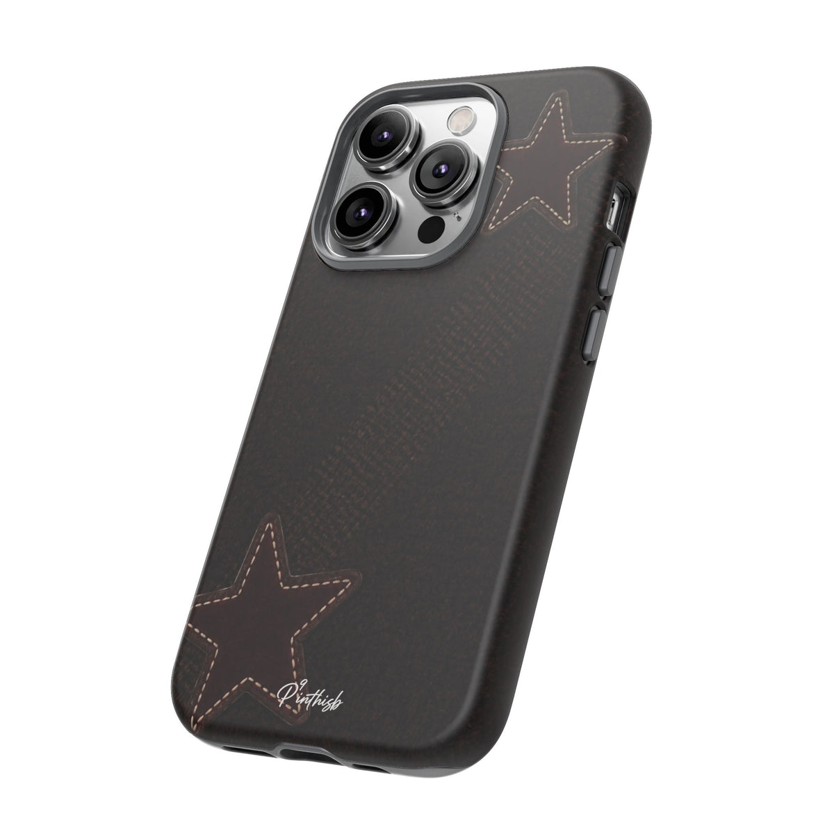 Rustic Stitched Star Phone Case
