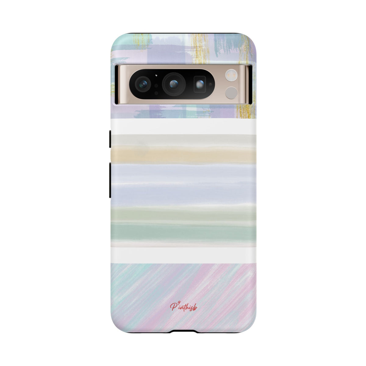 Pastel Stripe Tough Phone Case
