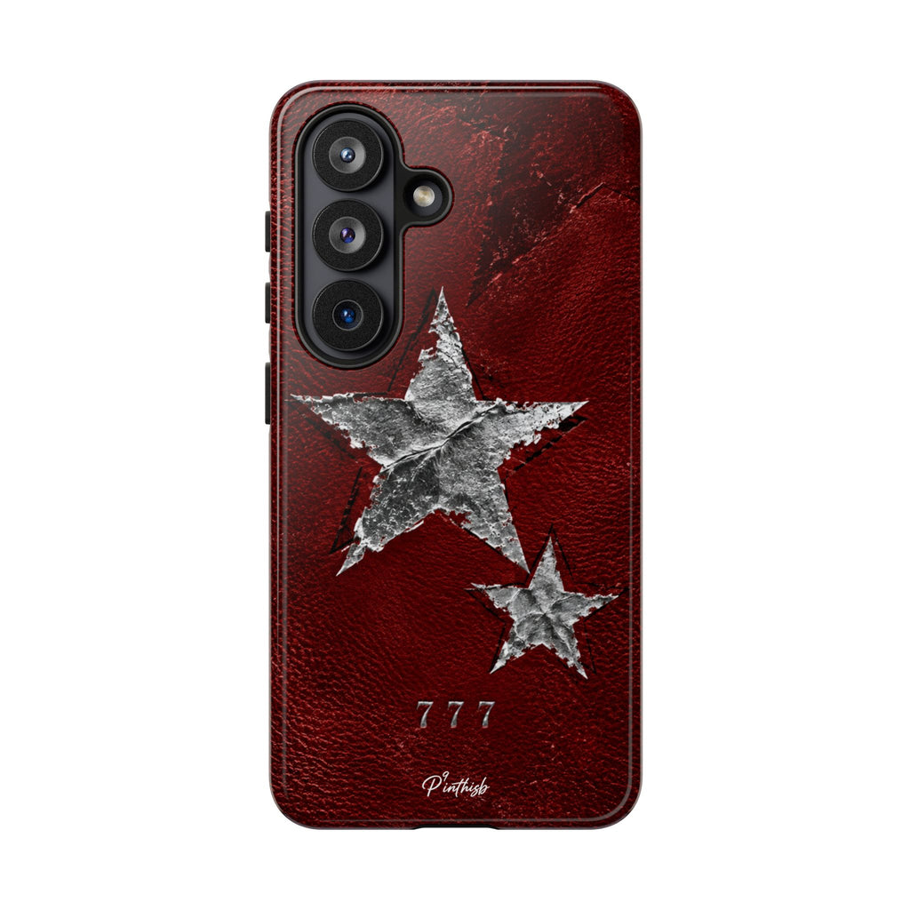777 Metallic Stars Phone Case