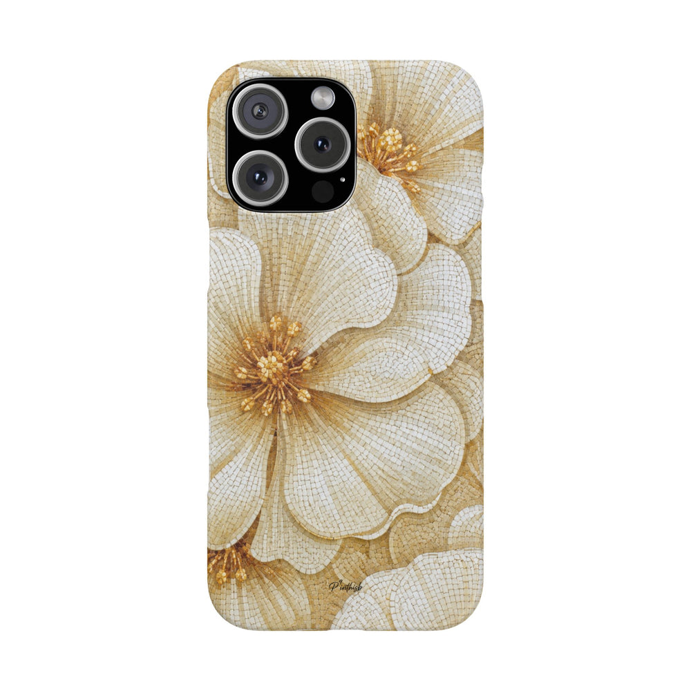 Floral Gold Bloom Snap Case