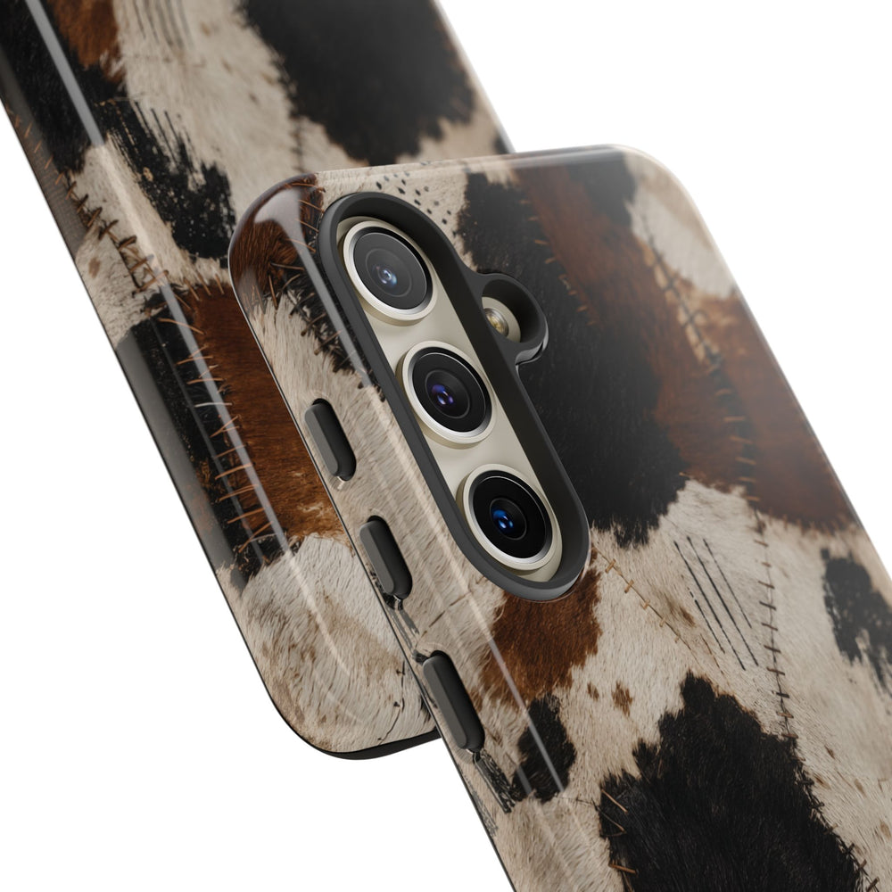 Brown & Black Animal Print Tough Case